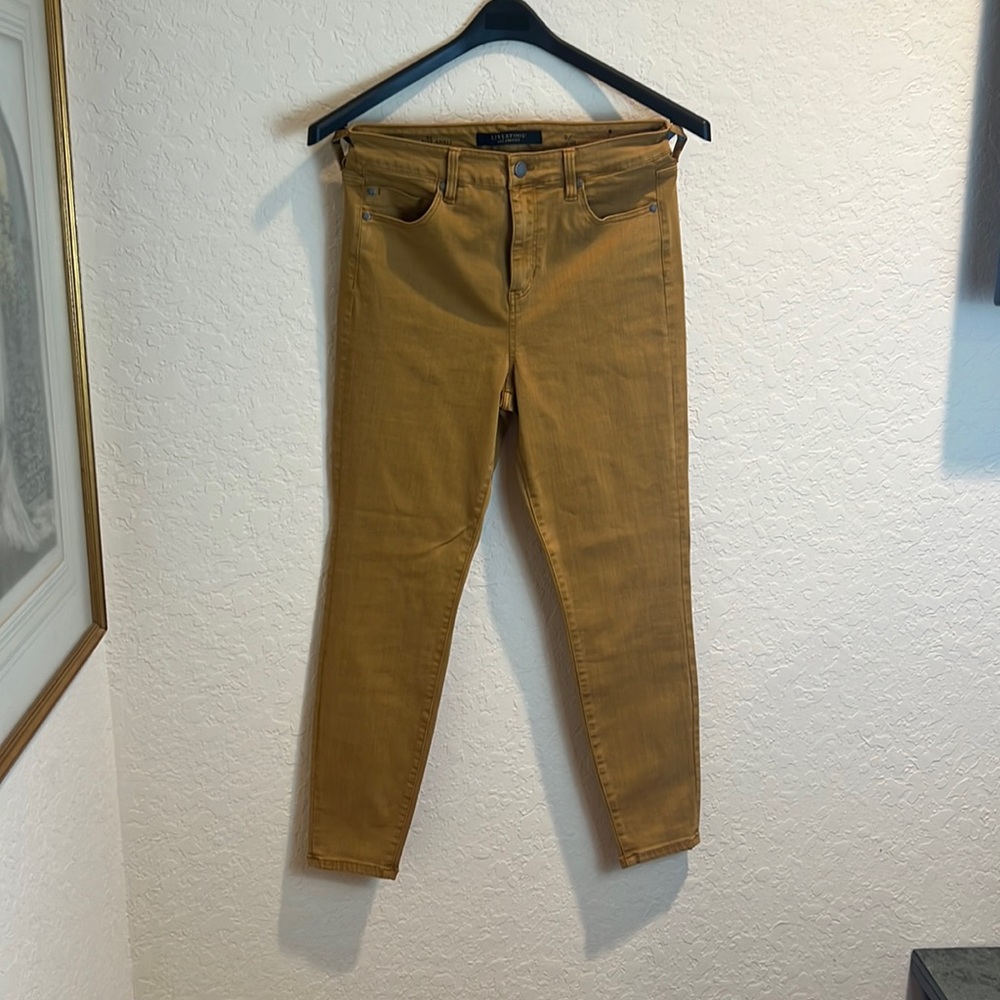 Liverpool high-rise ankle jeans